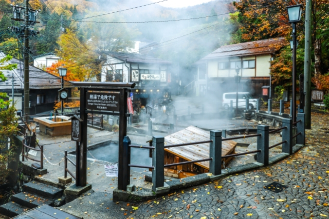 旅先の画像