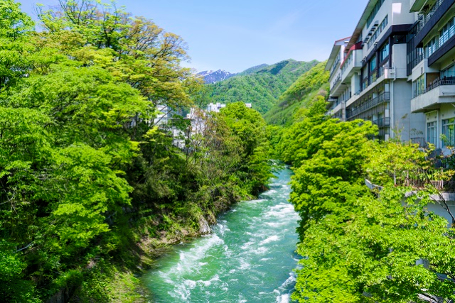 旅先の画像