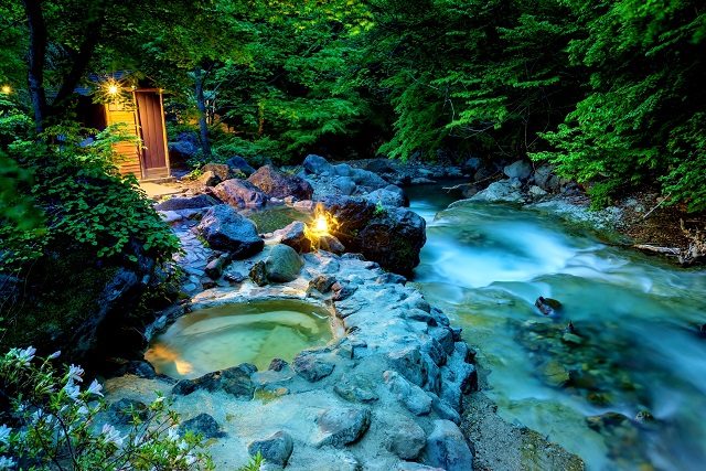 旅先の画像