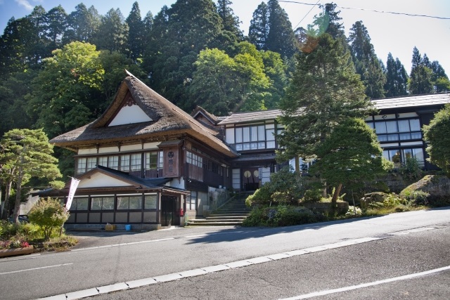 旅先の画像