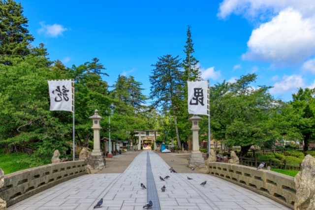 旅先の画像
